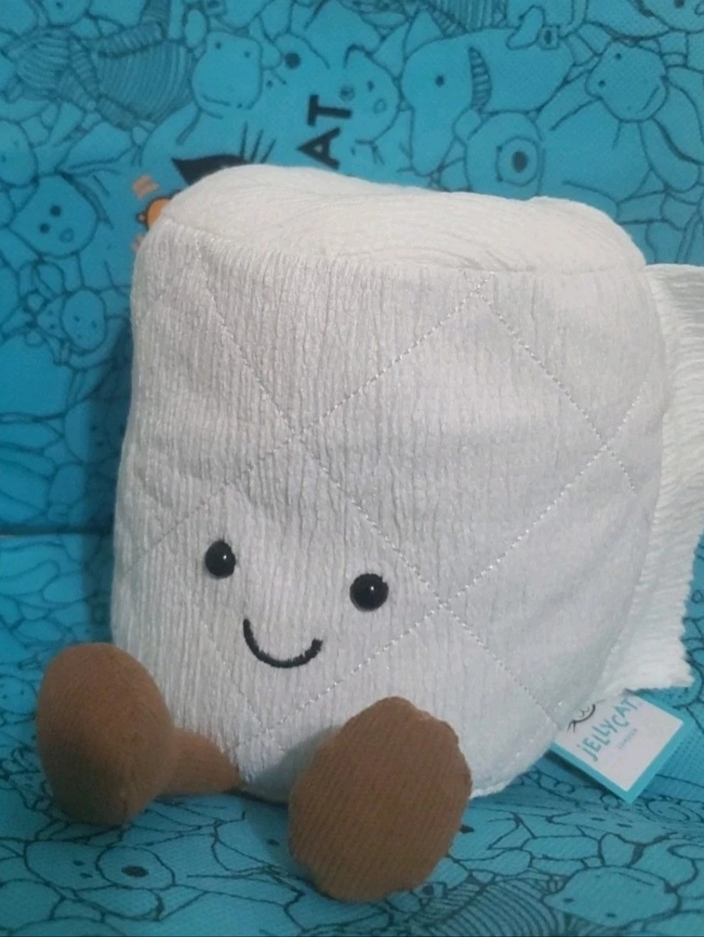 Jellycat Toilet Roll (No Dust Bag)